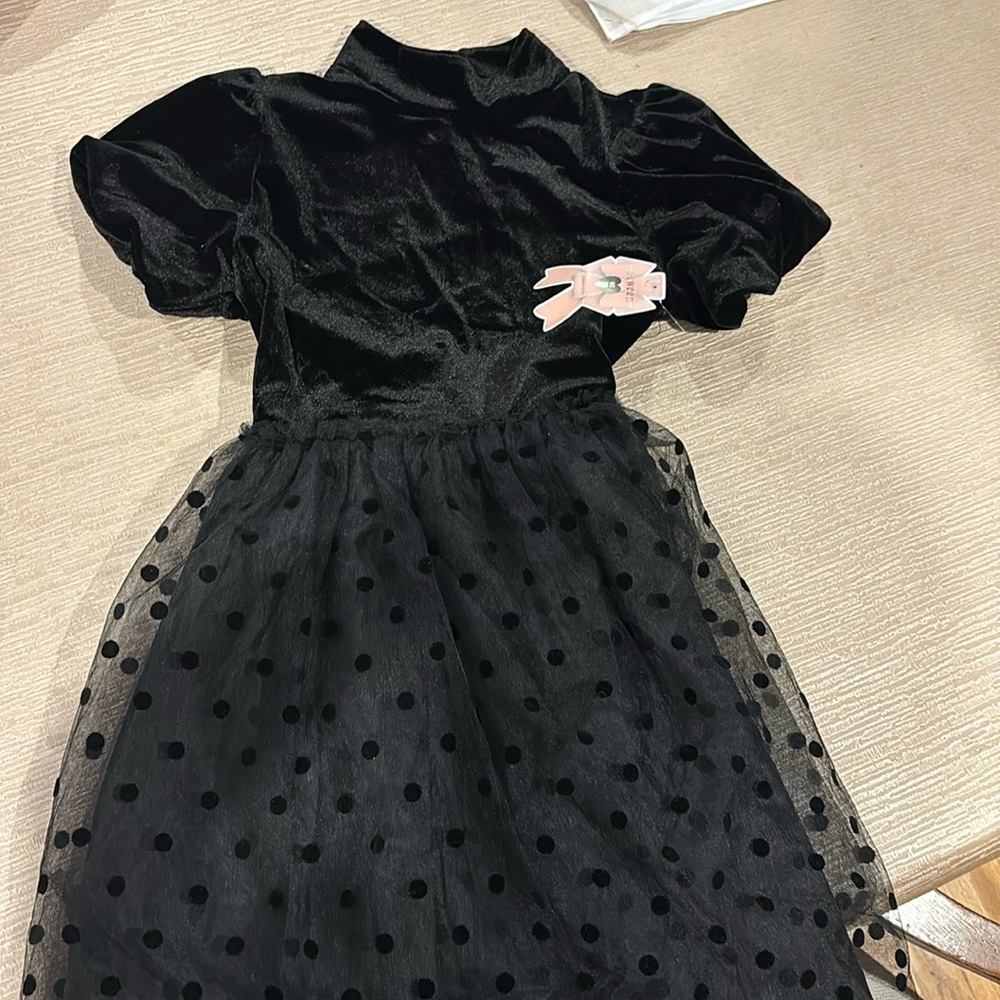 Size 10 NWT girls velvet party dress
